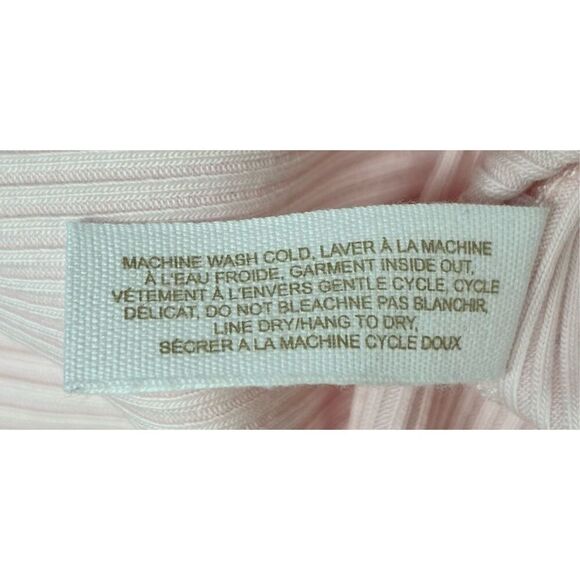 SKIN Isha Pima Cotton Blend Midi Sheath Dress in Pink NWT Size 3/Large - Picture 10 of 11